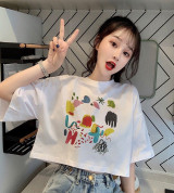 bỏ sỉ áo croptop sinh vật biển